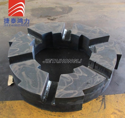 Placa del agua del grueso 20-400m m de las piezas Od40-600mm de Kelly Bar Drilling Rig Spare