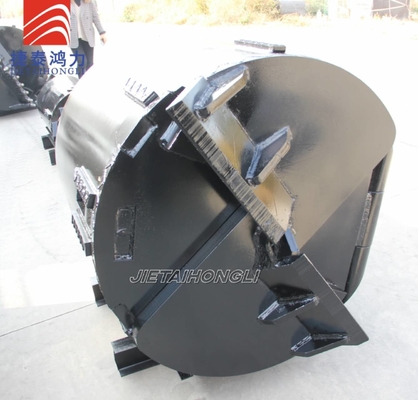 Limpieza de roca Od 1800 mm Altura de la carcasa del cucharón de perforación 600 mm