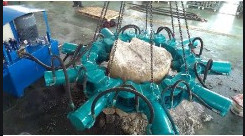 La cabeza cortó la máquina concreta hidráulica del triturador de la pila de 1200m m para la rotura agujereada del agujero