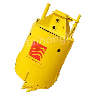Cubo Od800mm/1000mm /1200mm/1500mm Clay Flat Teeth Bucket del suelo de Q355C
