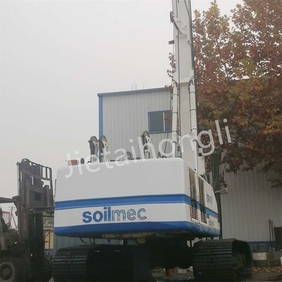 Utilizado agujereado llenando a Rig Soilmec SR70 con la roca que entrelaza a Kelly Bar