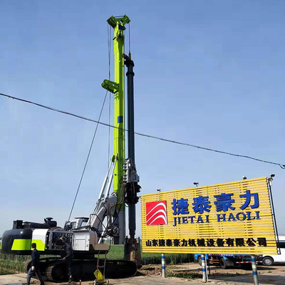 el aparejo de taladro rotatorio usado, aparejo que llenaba hidráulico, utilizó el aparejo de la viruta del soilmec, utilizó el aparejo de taladro del bauer