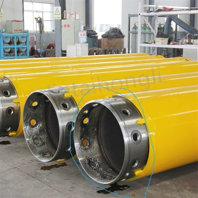 Tubo del tubo de la cubierta de la pared de Bauer Rotary Drilling Rig Double para BK200/368/3/27