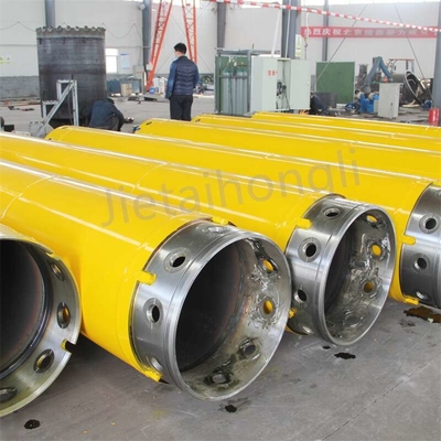 Conductor rotatorio For Piling Drill Rig Double Wall Pipe de los recambios de la perforación de Zoomlion