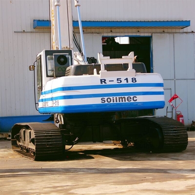 La plataforma de perforación rotatoria usada de Soilmec R40, usada llenando la máquina, utilizó la plataforma de perforación rotatoria SR516 del soilmec