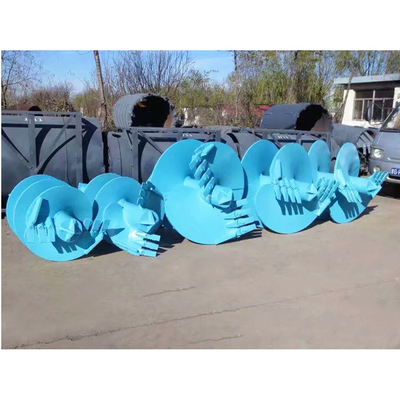 Artículo del taladro del taladro del suelo de la arena de la construcción de la pila de la fundación con los dientes planos