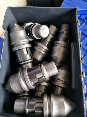 Dientes de la bala del carburo de B47k22h para la dureza de la broca 45-55hrc de la roca del cubo
