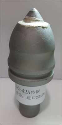 Dientes 42Crmo de la bala del carburo de B47k22h para el cubo del taladro de roca del cubo