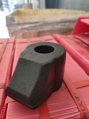 Material del carburo de tungsteno del tenedor 42Crmo de los dientes de la bala del taladro B85