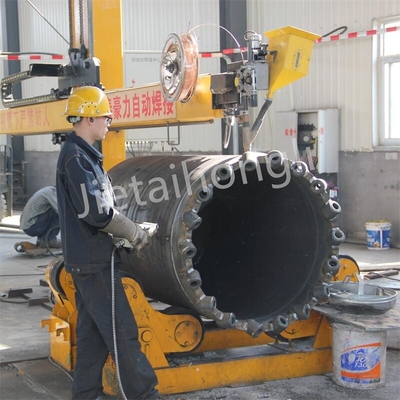 Cubo del barril de base de la roca de OD800mm con los dientes de la bala para la tierra dura