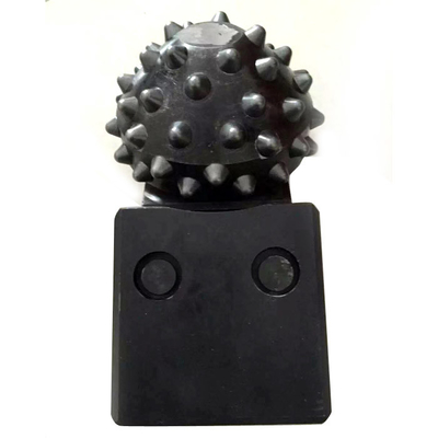 brocas tricónicas del cono del rodillo del carburo de tungsteno 45-55hrc para el barril de base