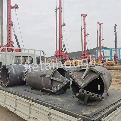 Taladro y cubo de la perforación de roca del agujero de perforación para llenar la máquina Soilmec SR40 SR60 SR70