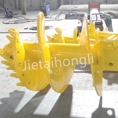 Construcción de perforación rotatoria de Rig Auger Bucket For Foundation de los recambios ISO9001