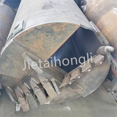 Cubo de los dientes del suelo para llenar la perforación rotatoria Rig Parts de las piezas de la máquina de la construcción de la industria