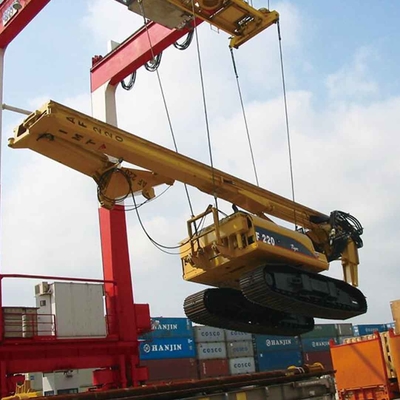 Máquina de la construcción que llena la perforación rotatoria usada Rig Steel