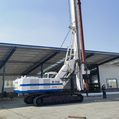 El tren de aterrizaje agujereado los 20m de la correa eslabonada de la pila utilizó la perforación rotatoria Rig Hydraulic